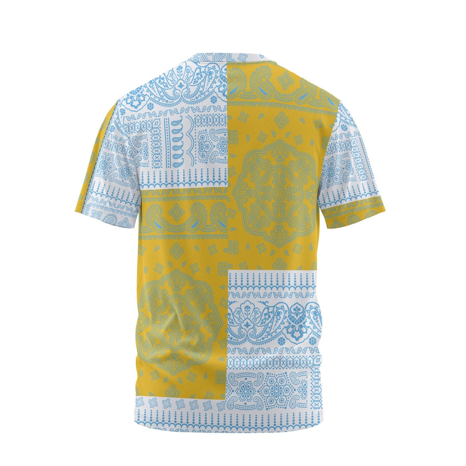 San Marino T Shirt Flag And Paisley Basic Style 3