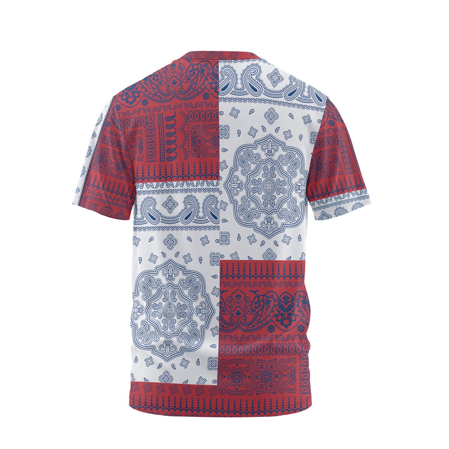 Serbia T Shirt Flag And Paisley Basic Style 3