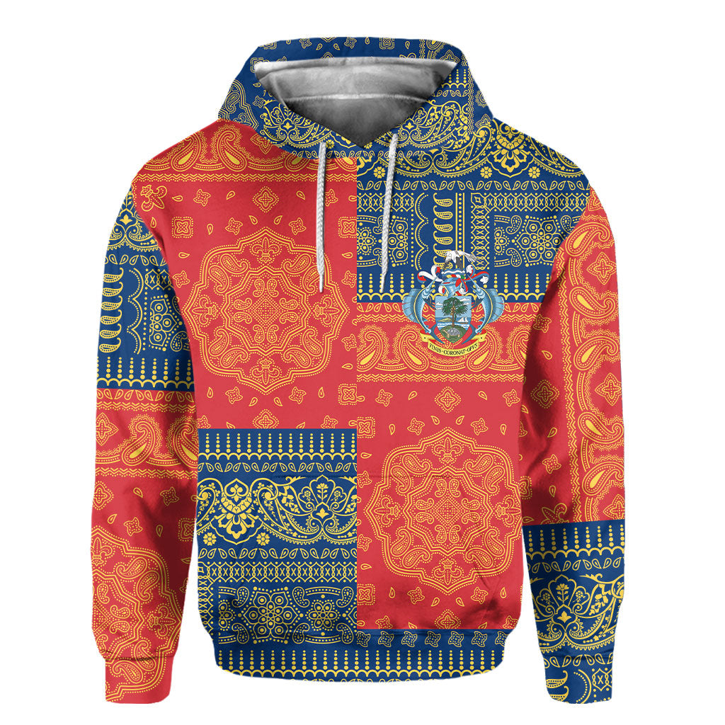 Seychelles Hoodie Flag And Paisley Basic Style 2