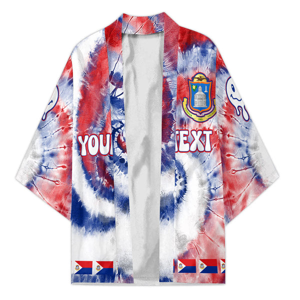 Sint Maarten Kimono Custom Tie Dye Style 1