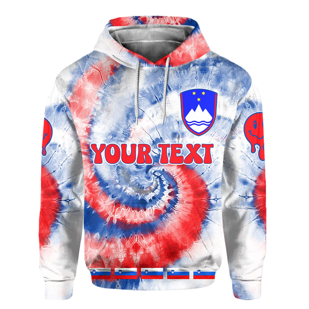 Slovenia Hoodie Custom Tie Dye Style 2