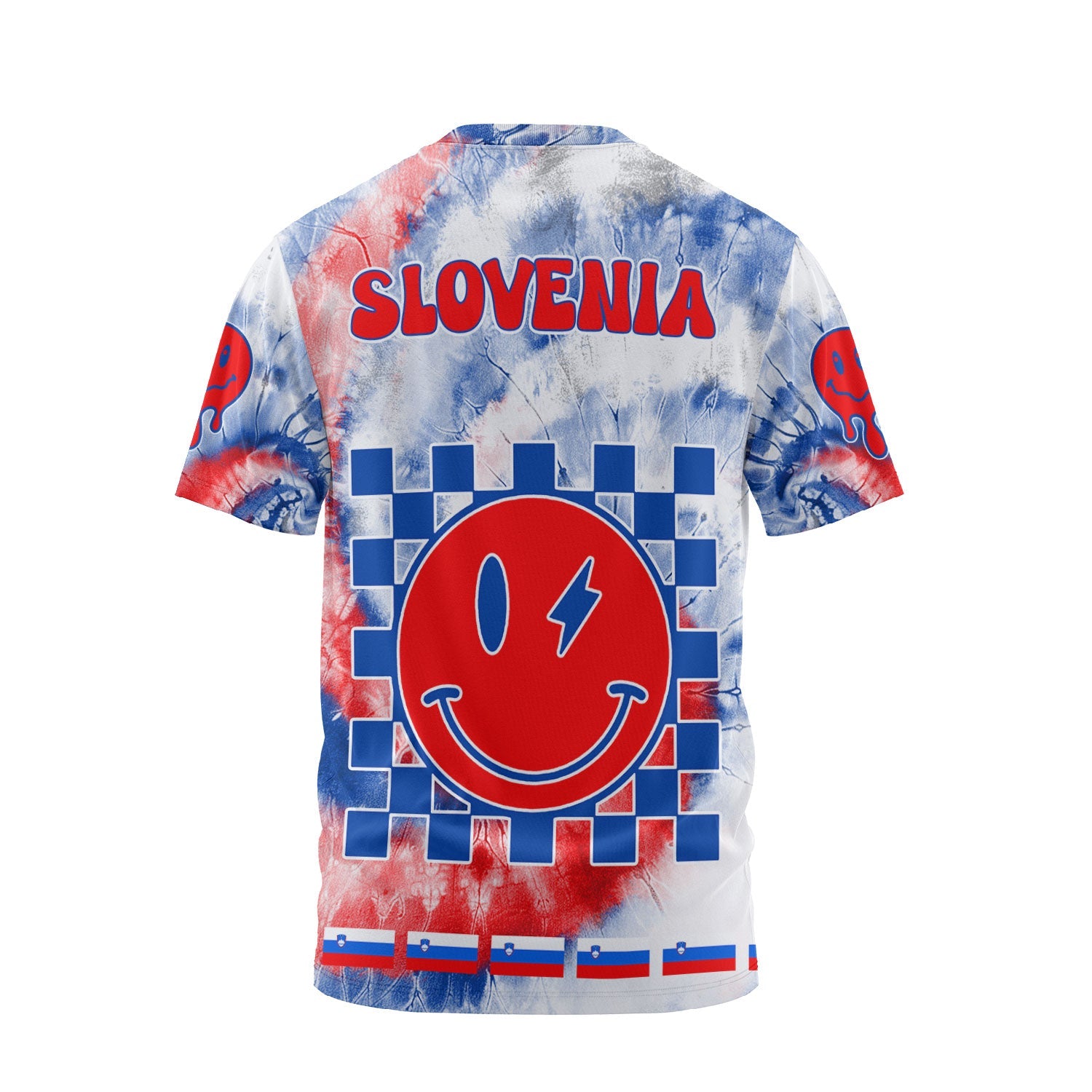 Slovenia T Shirt Custom Tie Dye Style 2