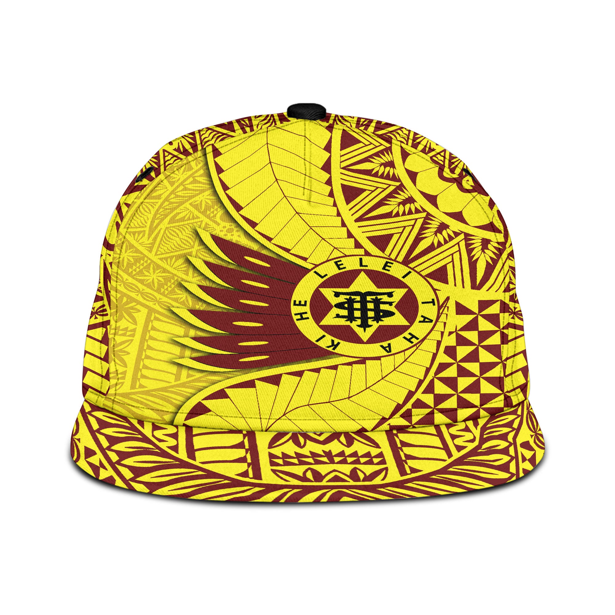 Tonga High School Snapback Hat Tonga Golden Style