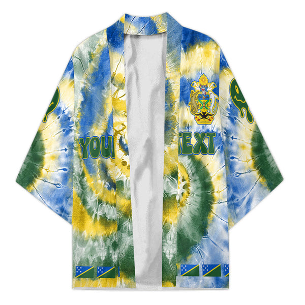 Solomon Islands Kimono Custom Tie Dye Style 1