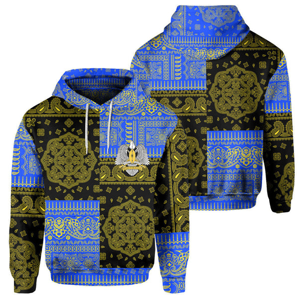 South Sudan Hoodie Flag And Paisley Basic Style 1