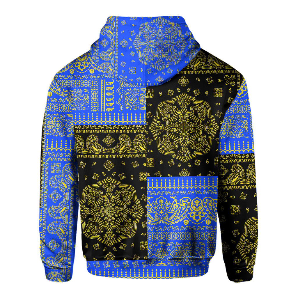 South Sudan Hoodie Flag And Paisley Basic Style 3