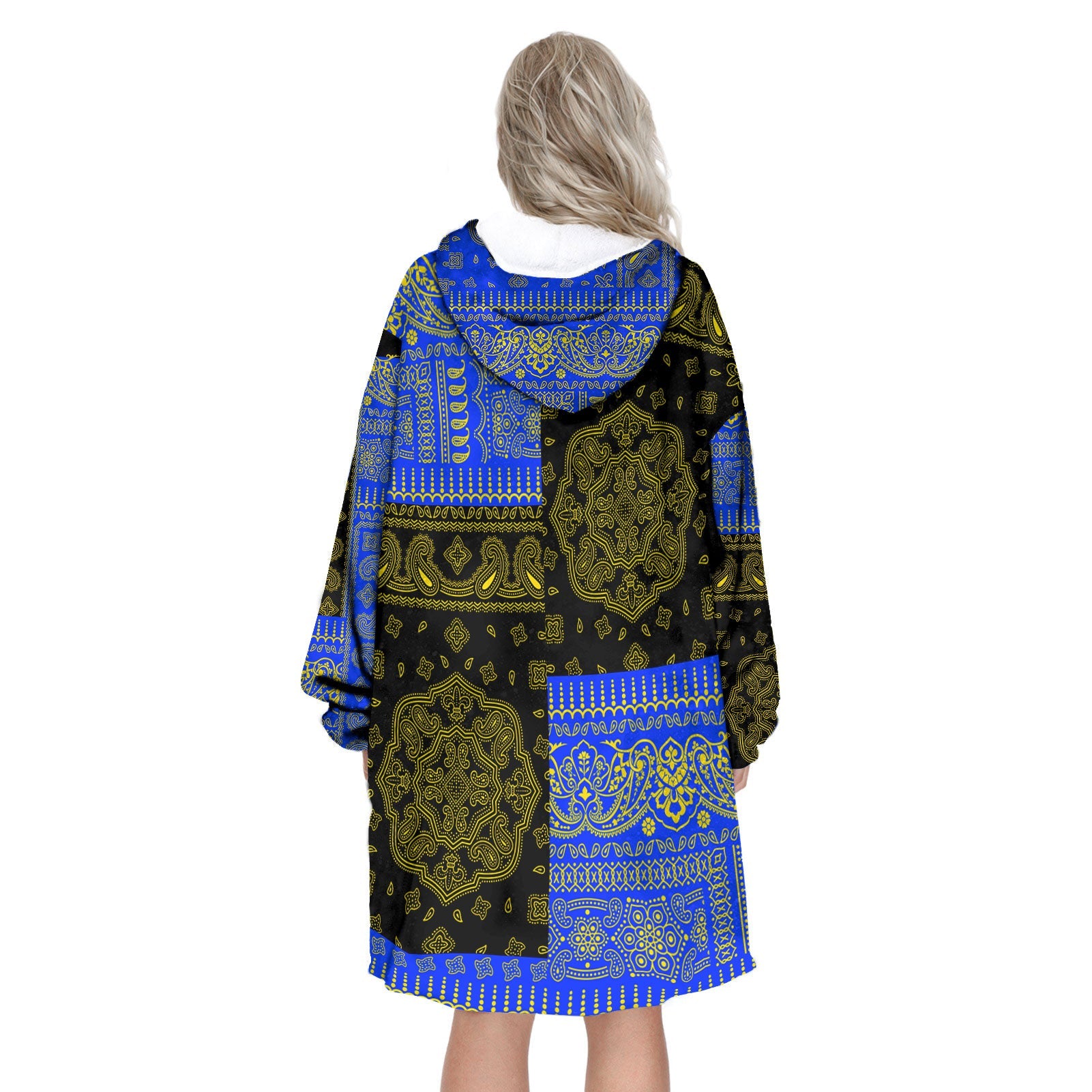 South Sudan Hoodie Blanket Flag And Paisley Basic Style 3