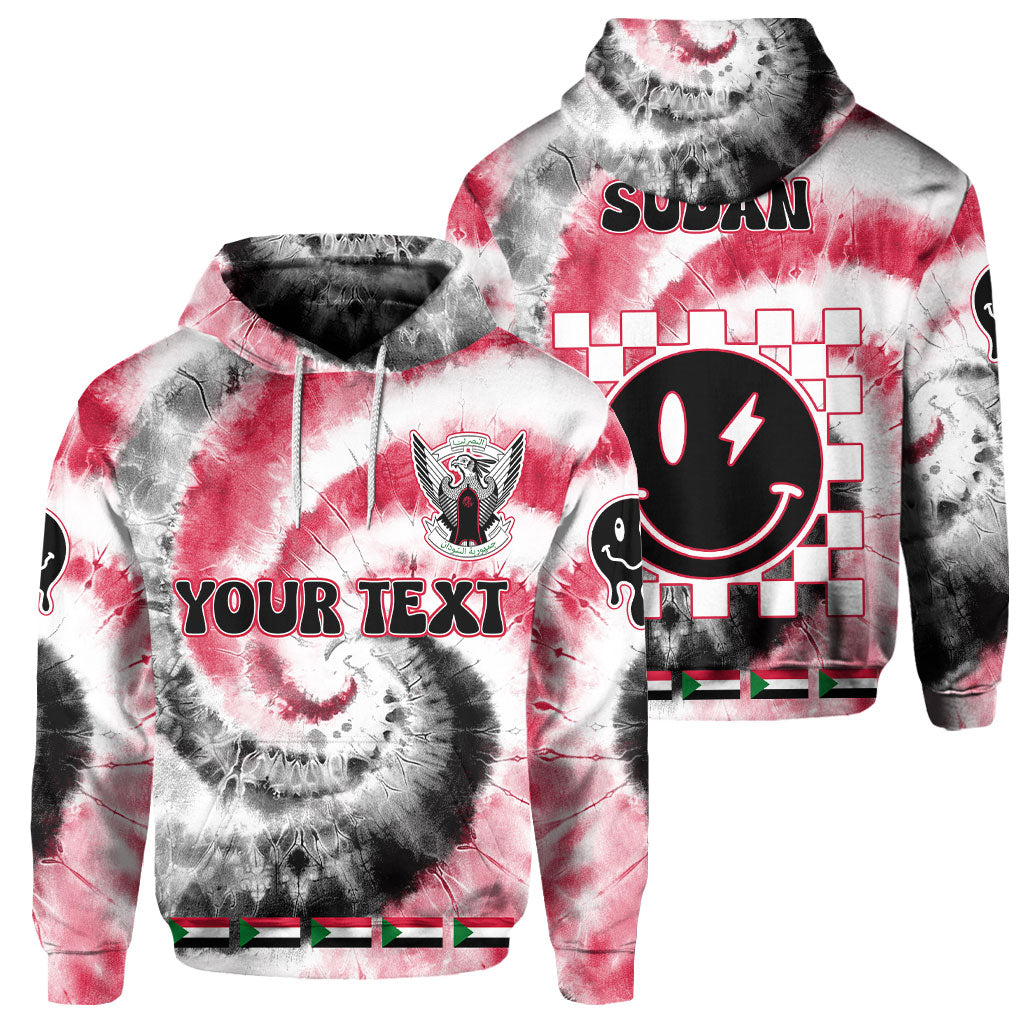 Sudan Hoodie Custom Tie Dye Style 1