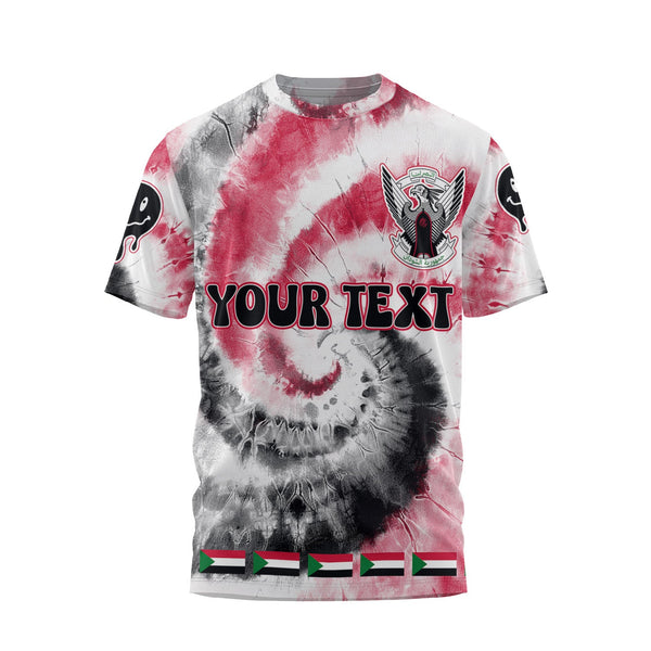 Sudan T Shirt Custom Tie Dye Style 1