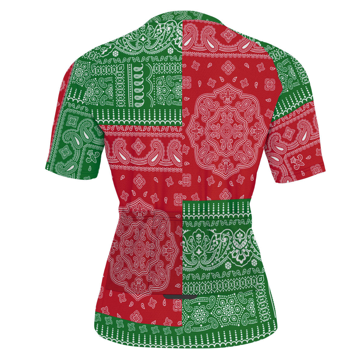 Suriname Men Cycling Jersey Flag And Paisley Basic Style 3