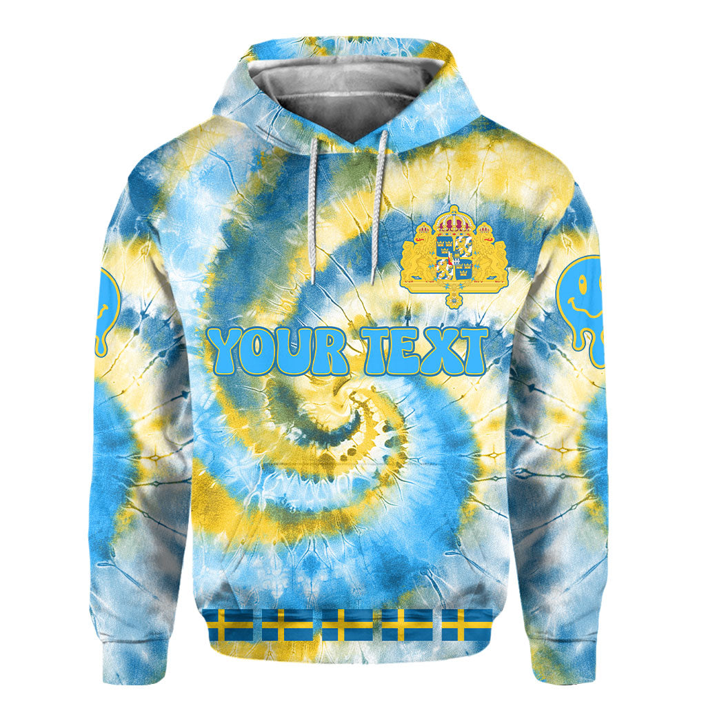 Sweden Hoodie Custom Tie Dye Style 2