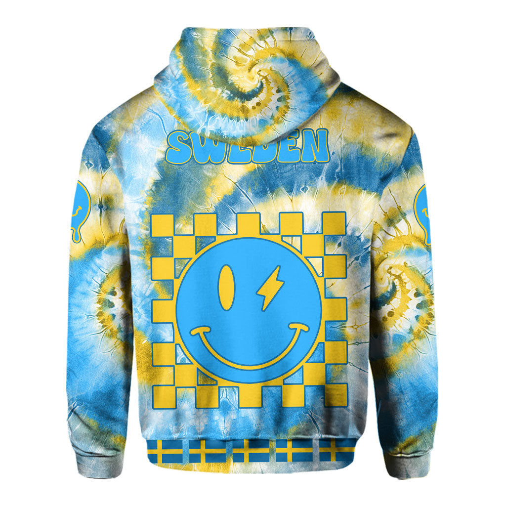 Sweden Hoodie Custom Tie Dye Style 3