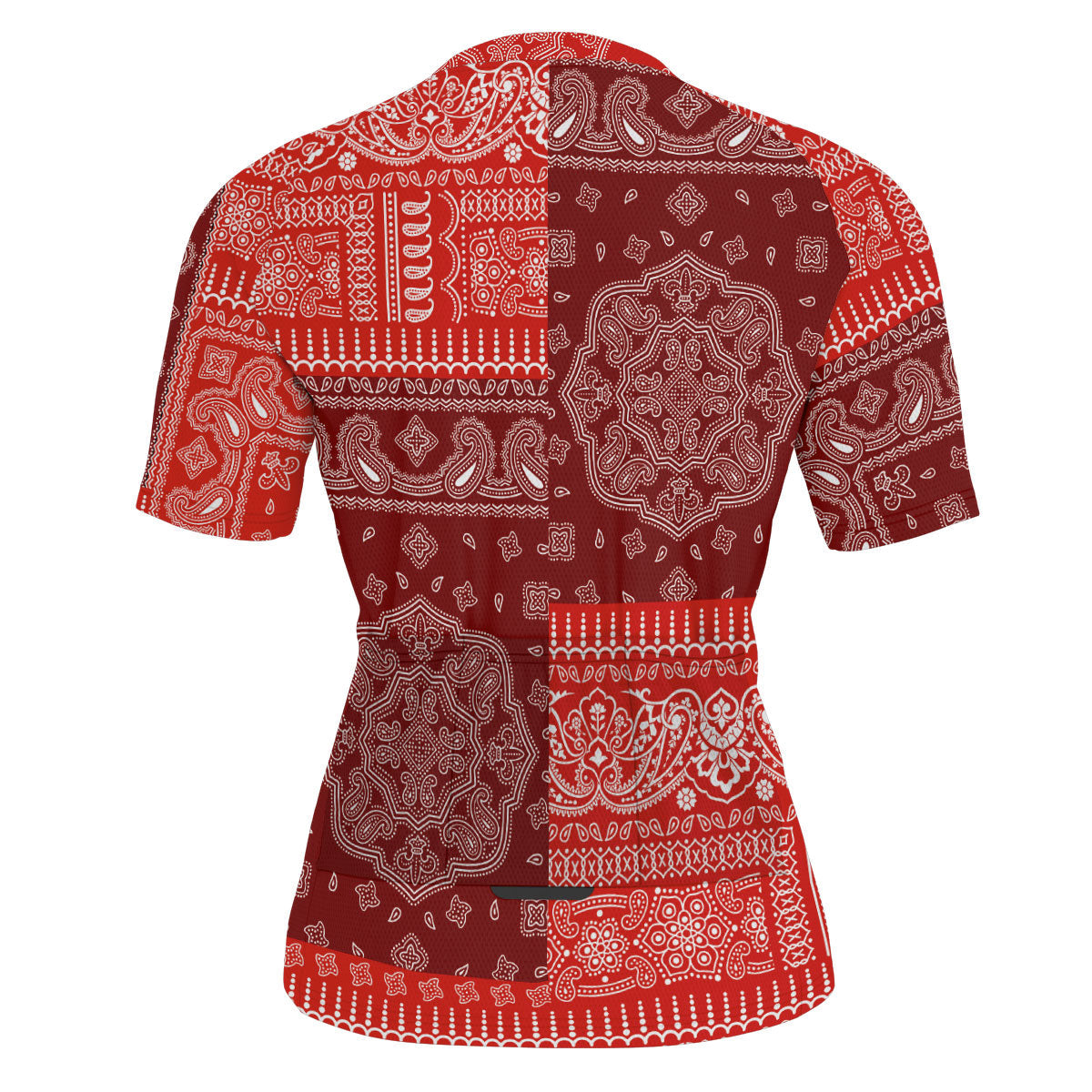 Switzerland Men Cycling Jersey Flag And Paisley Basic Style 3