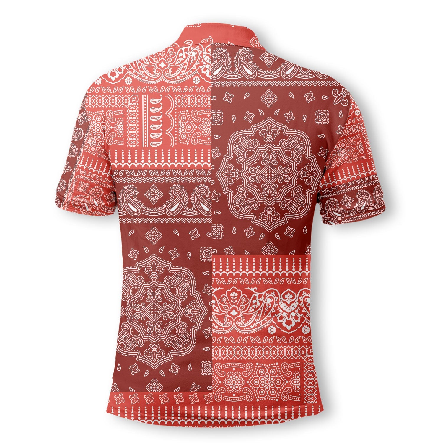 Switzerland Polo Shirt Flag And Paisley Basic Style 3