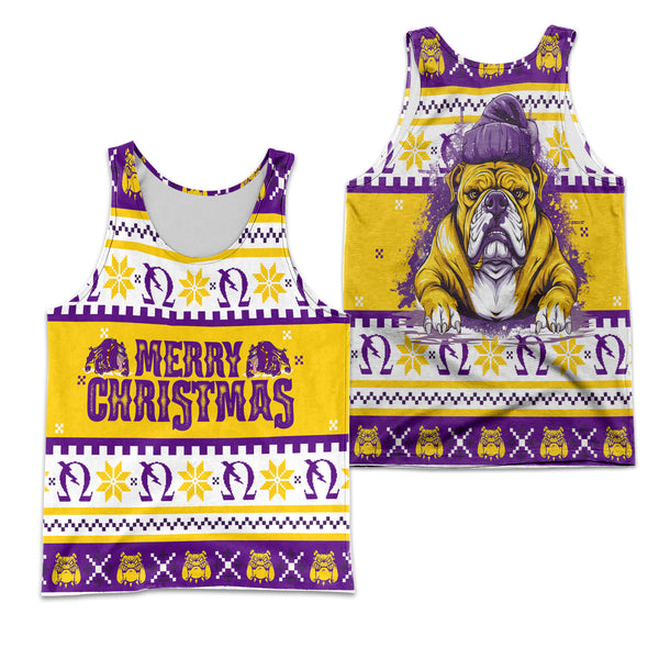 Fraternity Tank Top - OPP Christmas Bulldog Men Tank Top