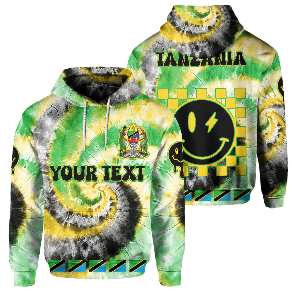 Tanzania Hoodie Custom Tie Dye Style 1