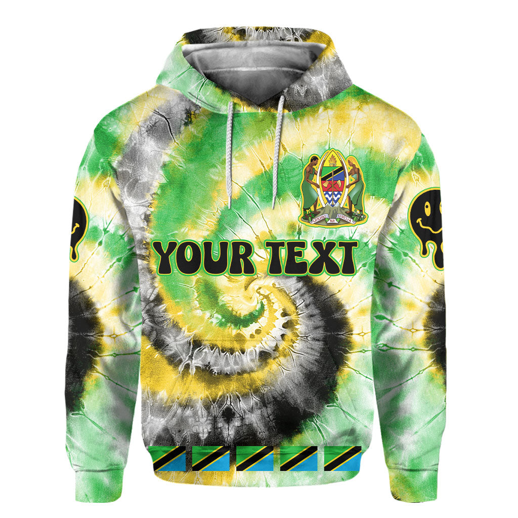 Tanzania Hoodie Custom Tie Dye Style 2