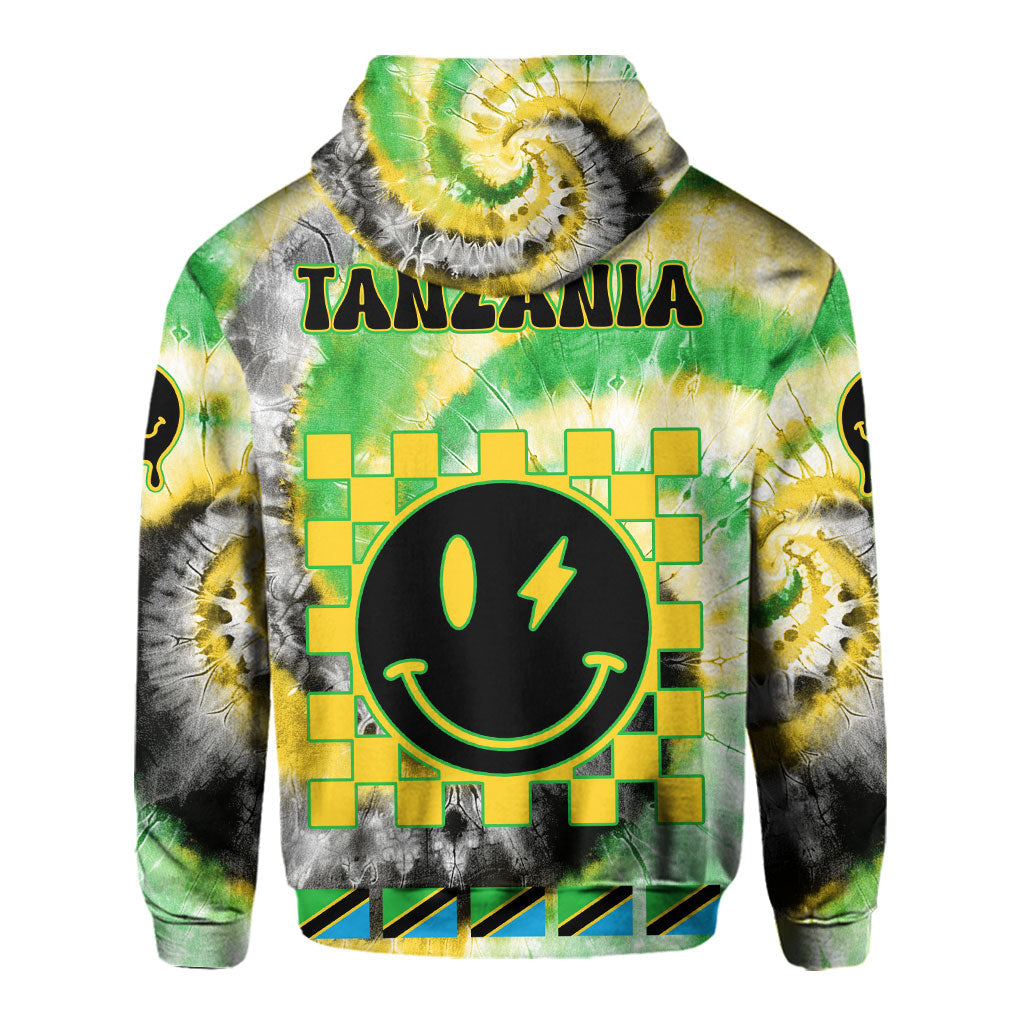 Tanzania Hoodie Custom Tie Dye Style 3