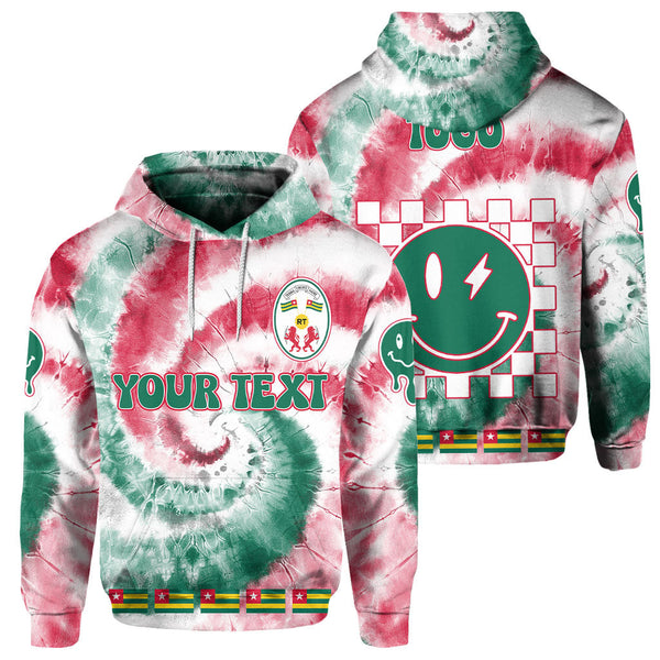 Togo Hoodie Custom Tie Dye Style 1