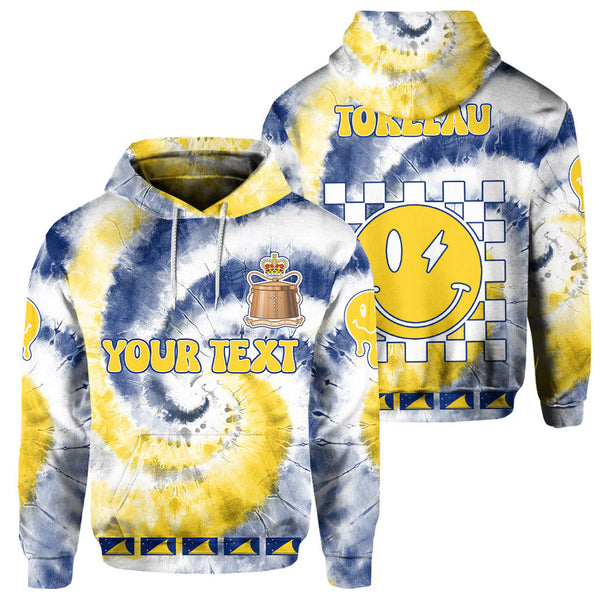 Tokelau Hoodie Custom Tie Dye Style 1