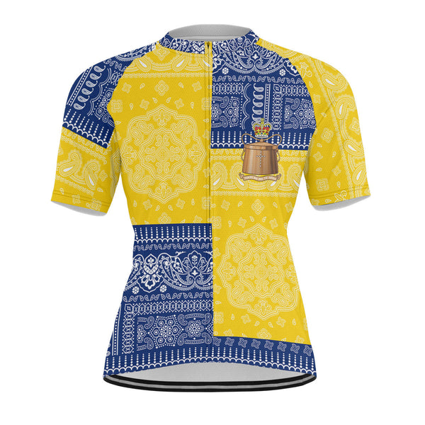 Tokelau Men Cycling Jersey Flag And Paisley Basic Style 1