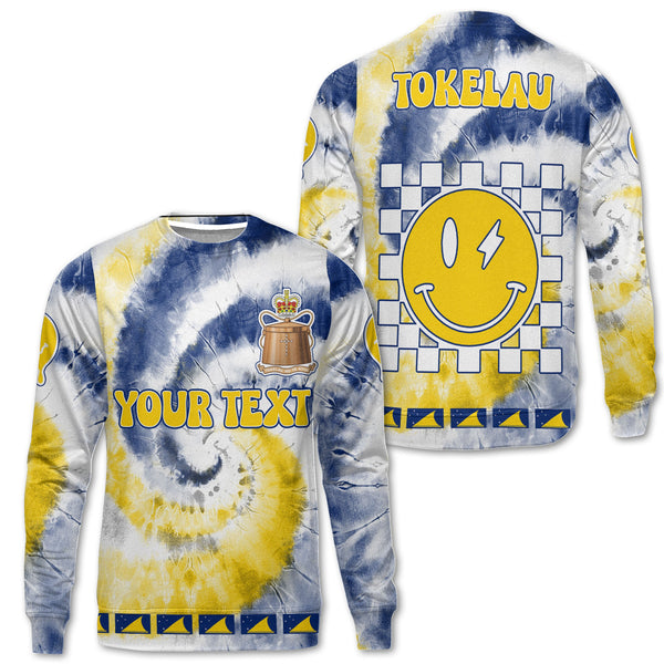 Tokelau Sweatshirt Custom Tie Dye Style 1