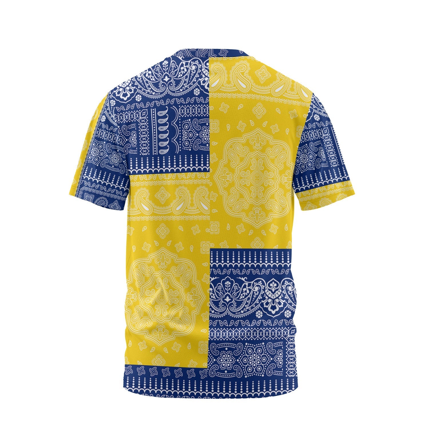 Tokelau T Shirt Flag And Paisley Basic Style 3