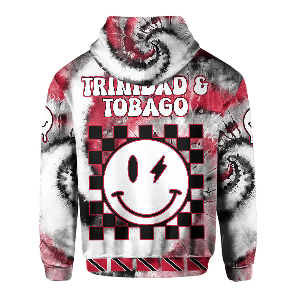 Trinidad And Tobago Hoodie Custom Tie Dye Style 3