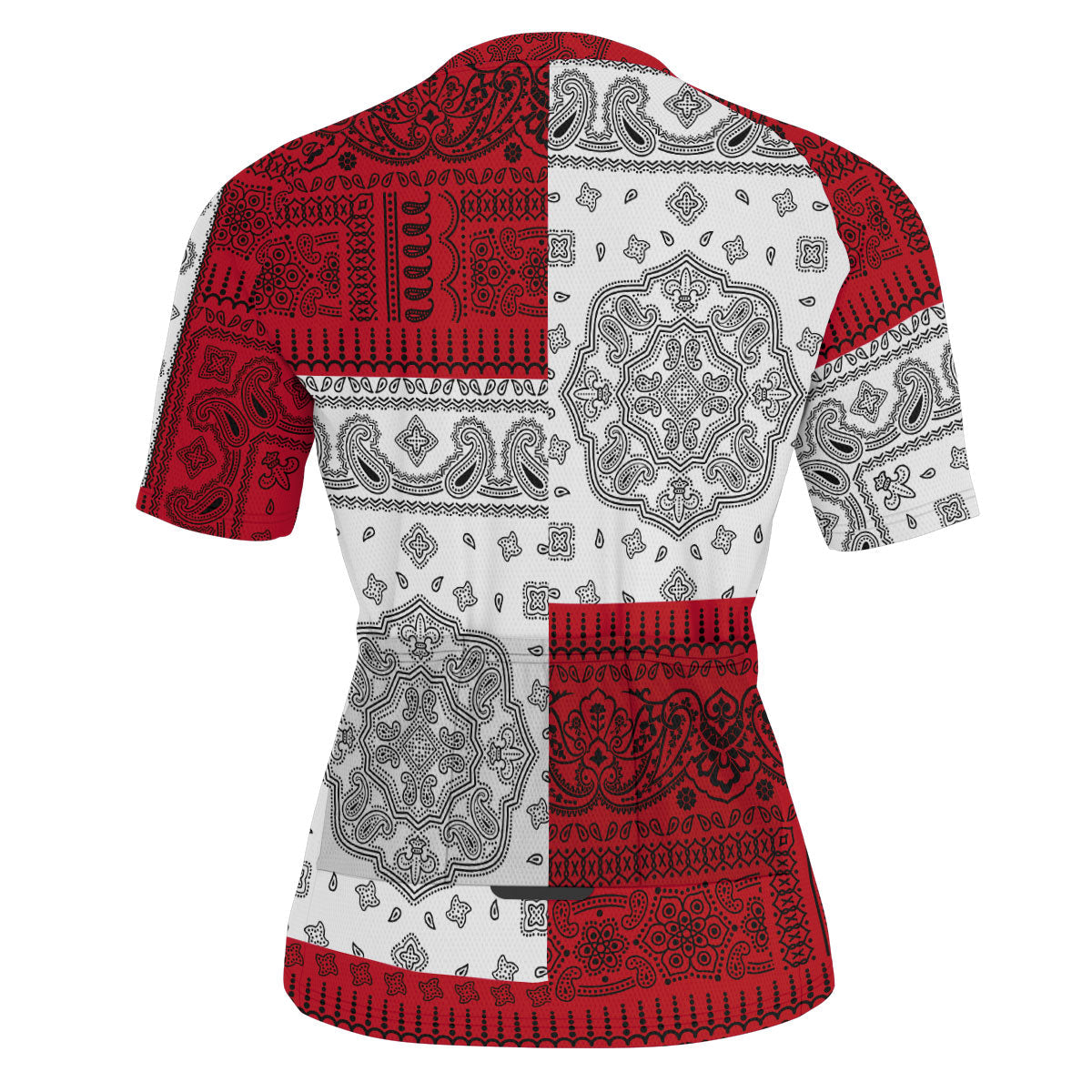 Trinidad And Tobago Men Cycling Jersey Flag And Paisley Basic Style 3