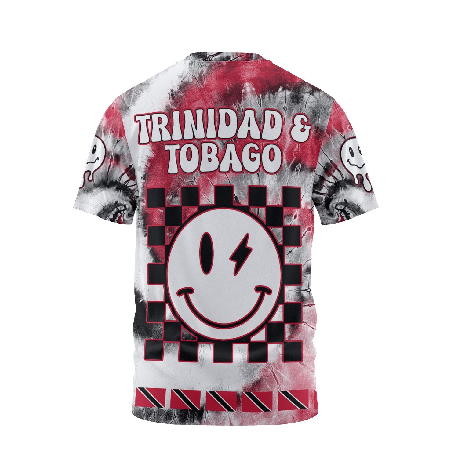 Trinidad And Tobago T Shirt Custom Tie Dye Style 2