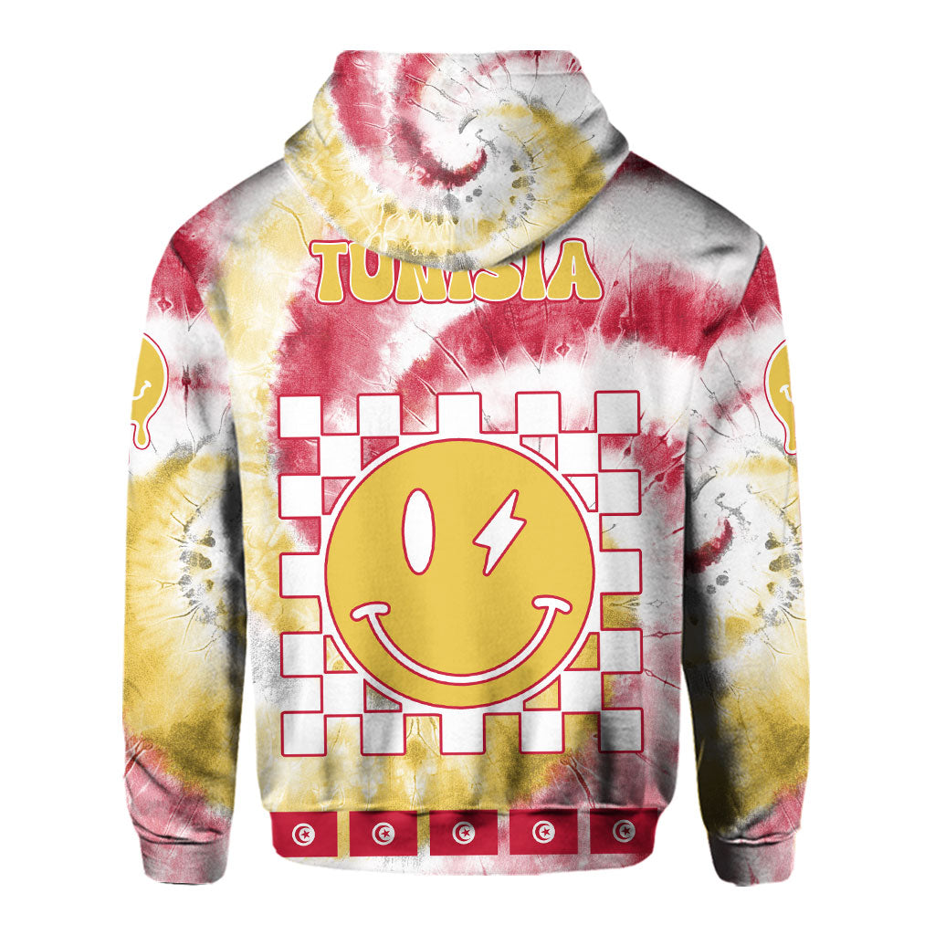 Tunisia Hoodie Custom Tie Dye Style 3