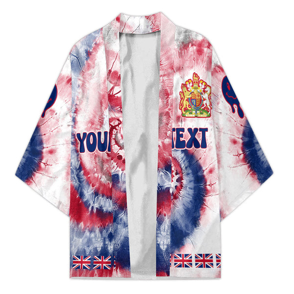 United Kingdom Kimono Custom Tie Dye Style 1