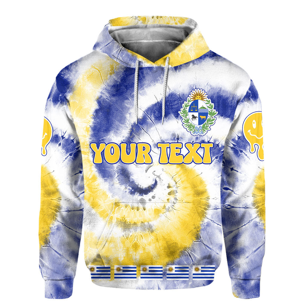 Uruguay Hoodie Custom Tie Dye Style 2