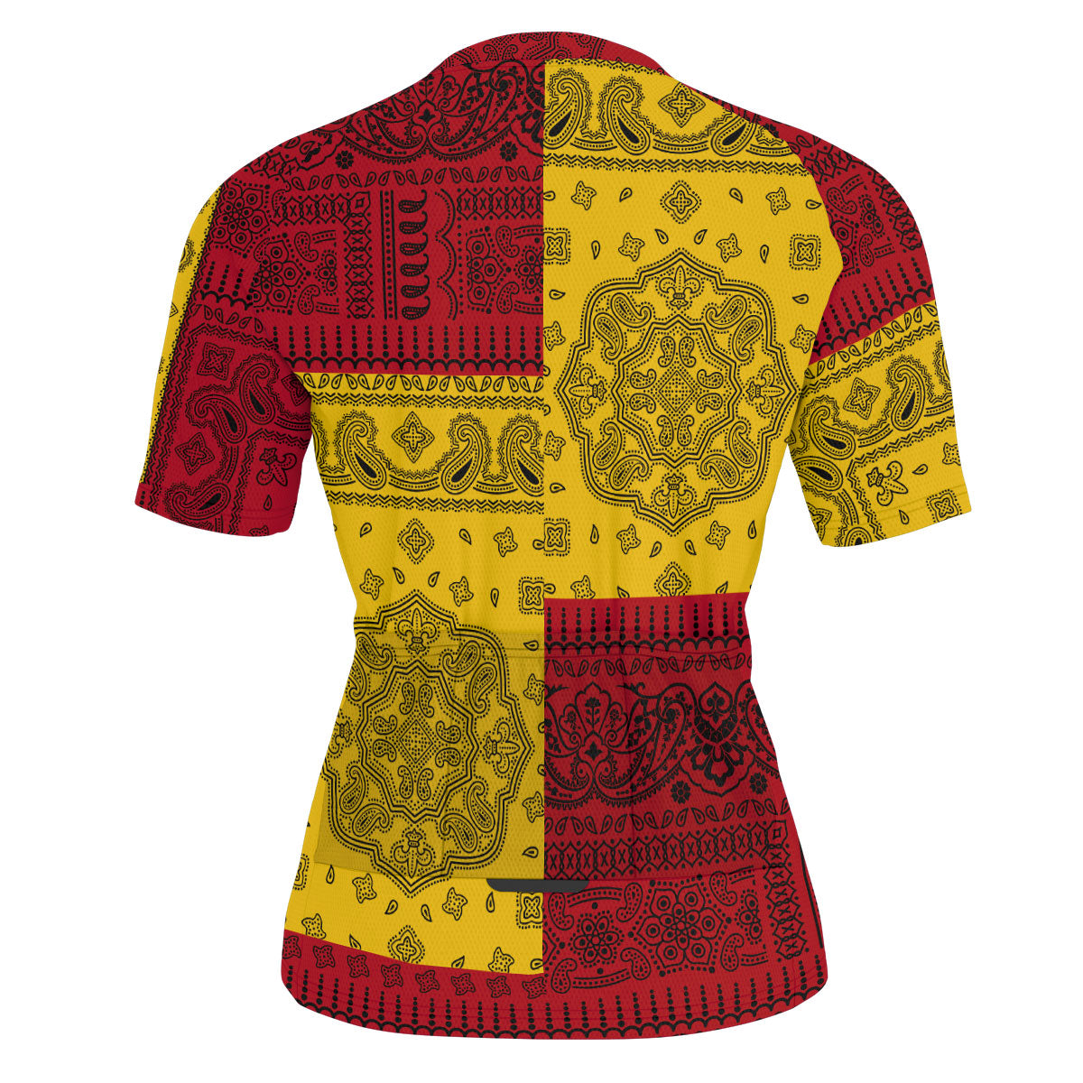 Vanuatu Men Cycling Jersey Flag And Paisley Basic Style 3