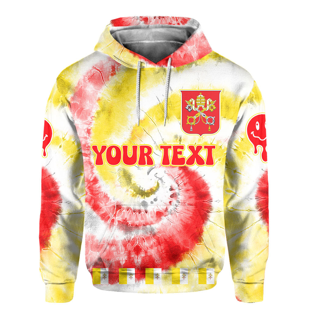 Vatican City Hoodie Custom Tie Dye Style 2