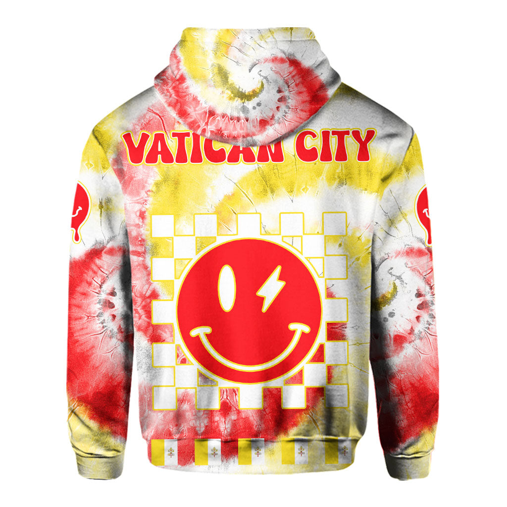 Vatican City Hoodie Custom Tie Dye Style 3