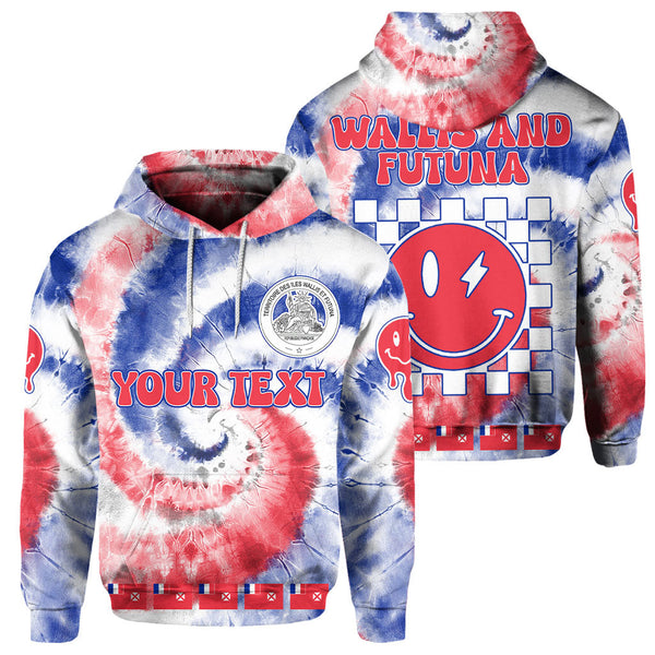 Wallis And Futuna Hoodie Custom Tie Dye Style 1