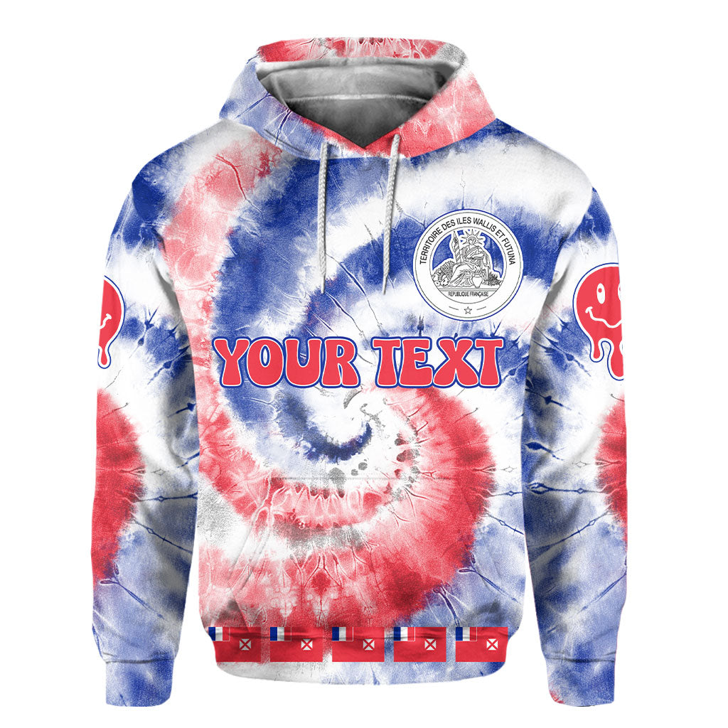 Wallis And Futuna Hoodie Custom Tie Dye Style 2