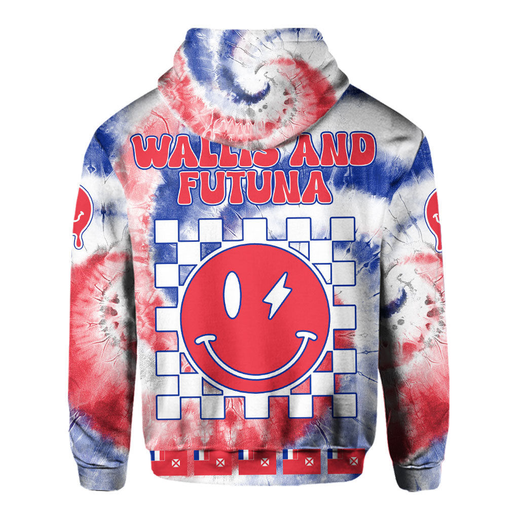 Wallis And Futuna Hoodie Custom Tie Dye Style 3