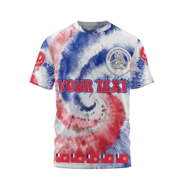 Wallis And Futuna T Shirt Custom Tie Dye Style 1