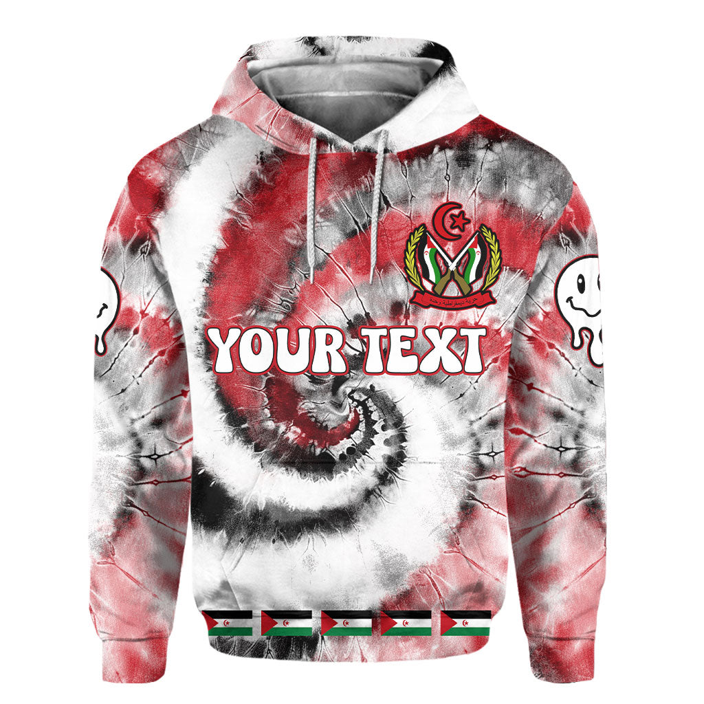 Western Sahara Hoodie Custom Tie Dye Style 2