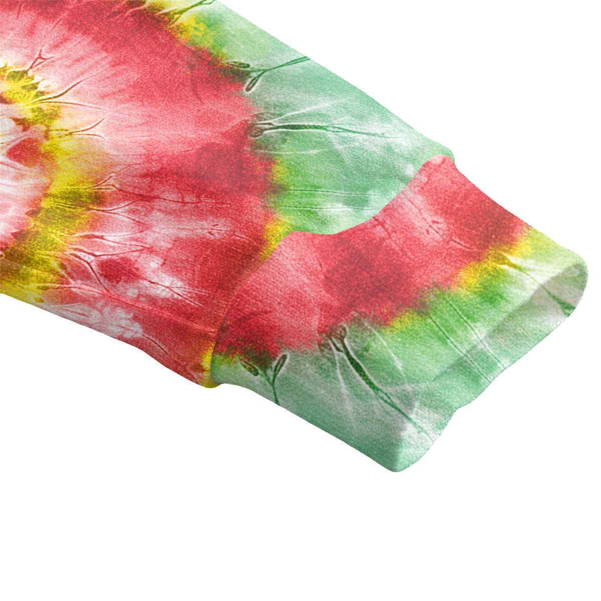 Zimbabwe Fleece Cardigan Custom Tie Dye Style 3