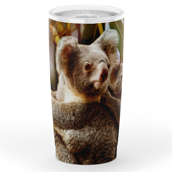Insulated Tumbler - Australian Koala Sweater 3D Koala