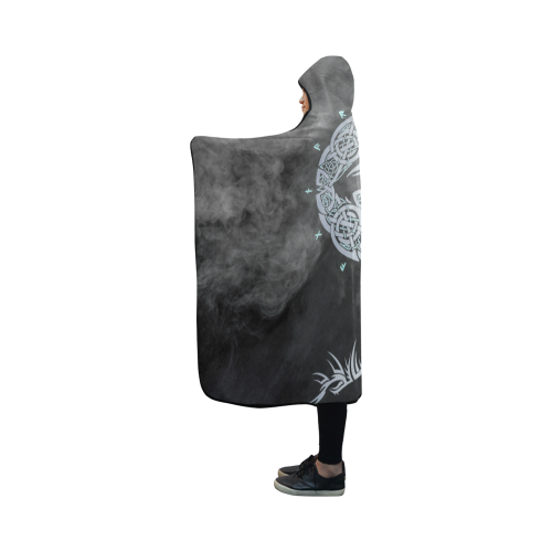 Viking Hooded Blanket Fenrir Wolf Of 