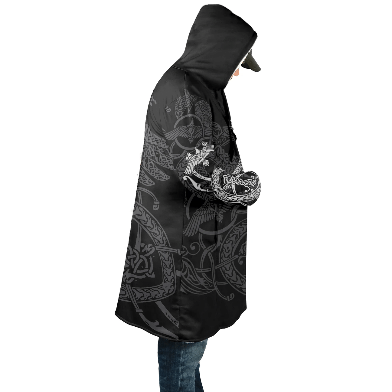 Viking Hooded Coat Norse Mythology