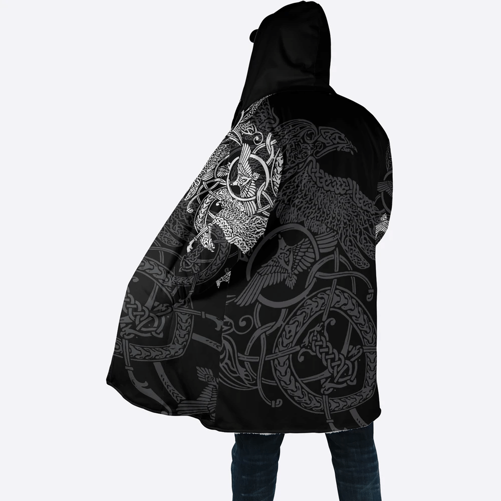 Viking Hooded Coat Norse Mythology