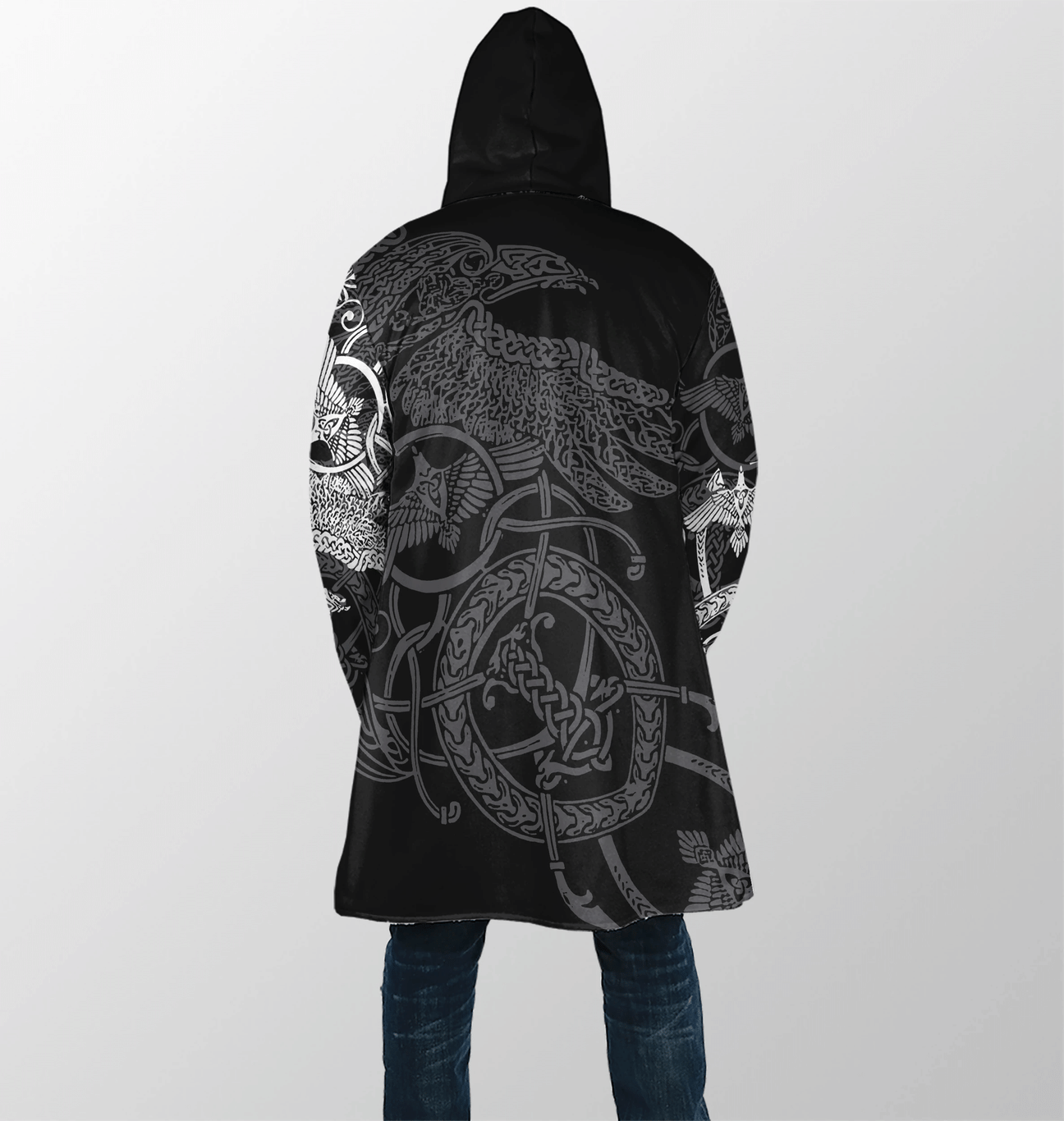 Viking Hooded Coat Norse Mythology