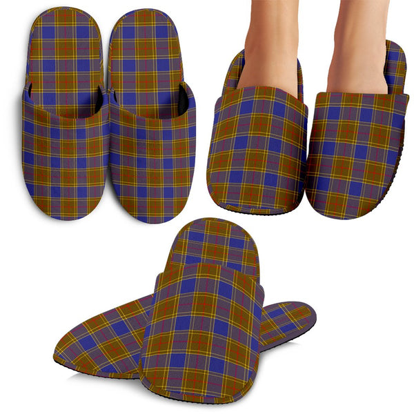 Balfour Modern Tartan Plaid Slippers