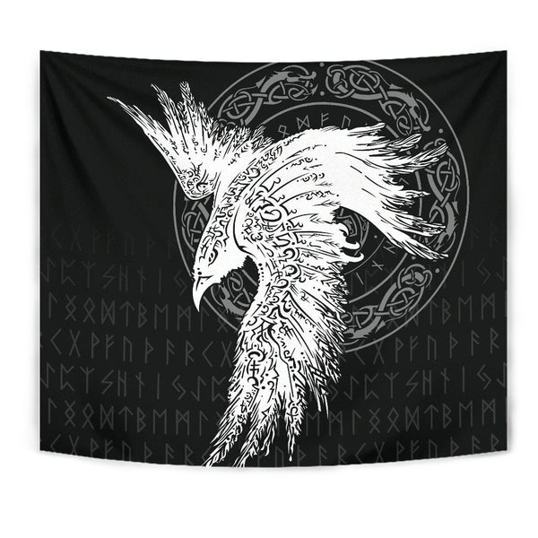 Viking Tapestry Mystical Raven Tattoo Special