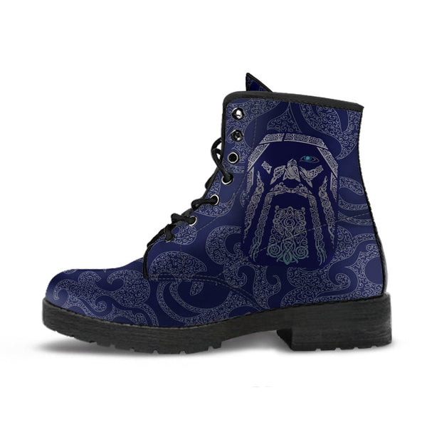 Viking Leather Boots Odin God Tattoo